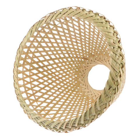"Cozy Lighting with Rattan: Weave Basket Pendant Covers"