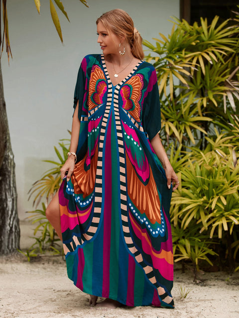 Bohemian Butterfly Printed Dress comes in several colors! SALE!-