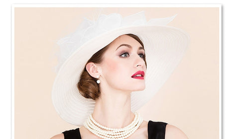 Elegant Wide Brimmed Hat