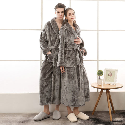 long length bathrobe single